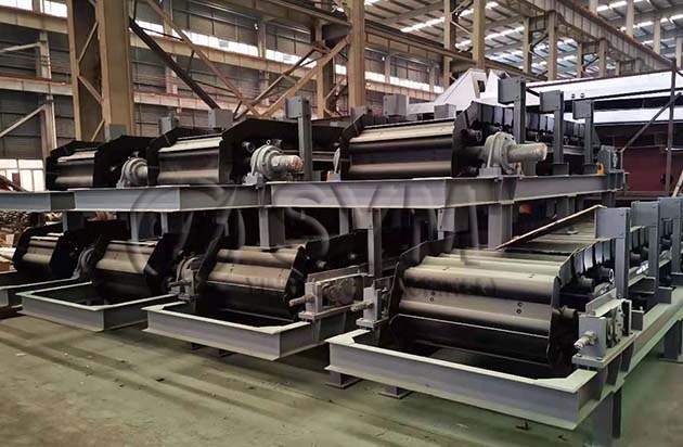 apron feeder mining