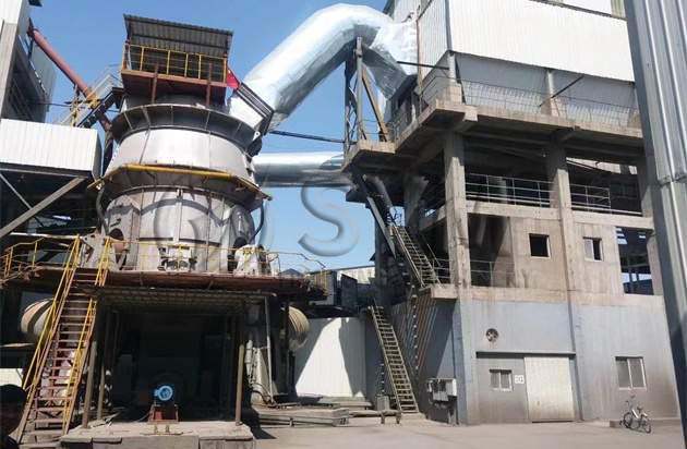 slag vertical mill
