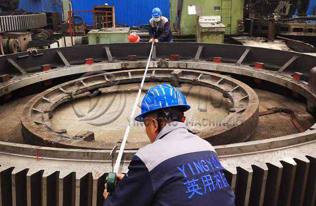 girth gear and pinion