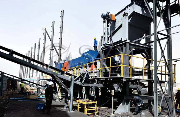 intelligent coal refuse separator