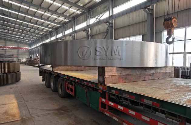 Pneu de four rotatif industriel