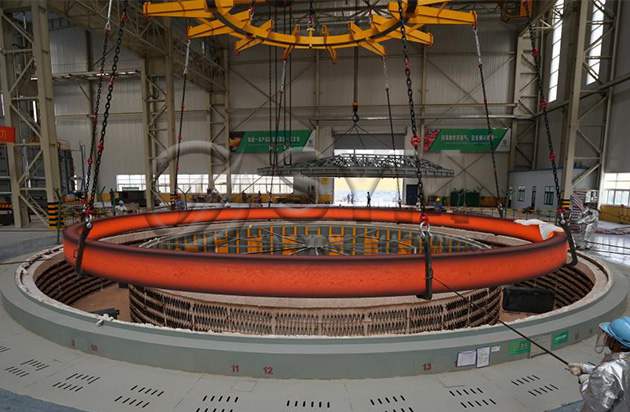 Fabrication courroie de roue usine