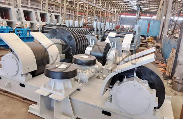 Rouleau de butée pour four rotatif industriel