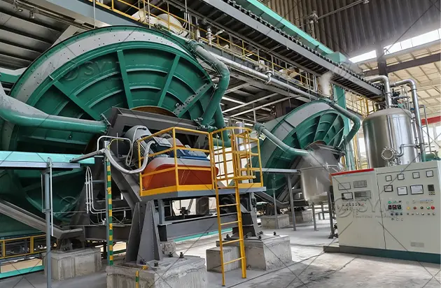 machine de granulation à disque